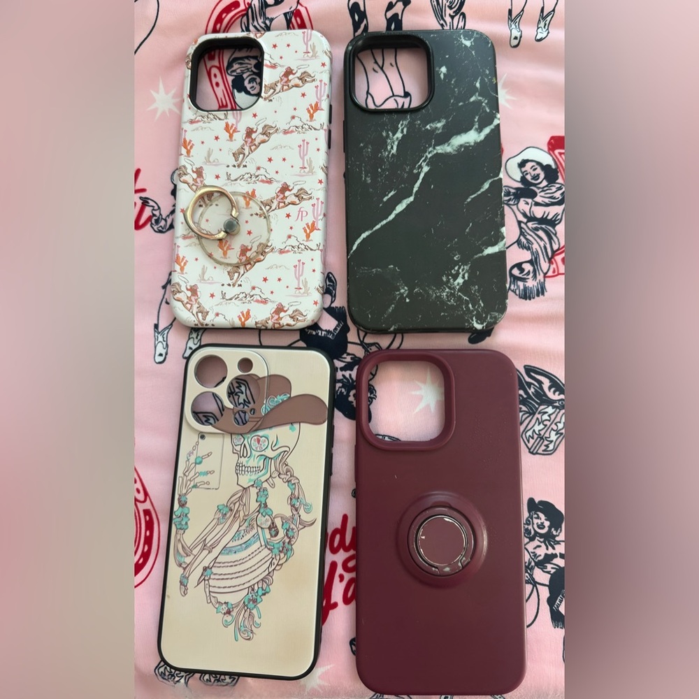 IPHONE 14 PRO MAX CASES x4